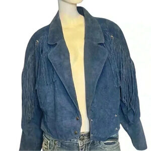 Outer Bound fringe leather Jacket